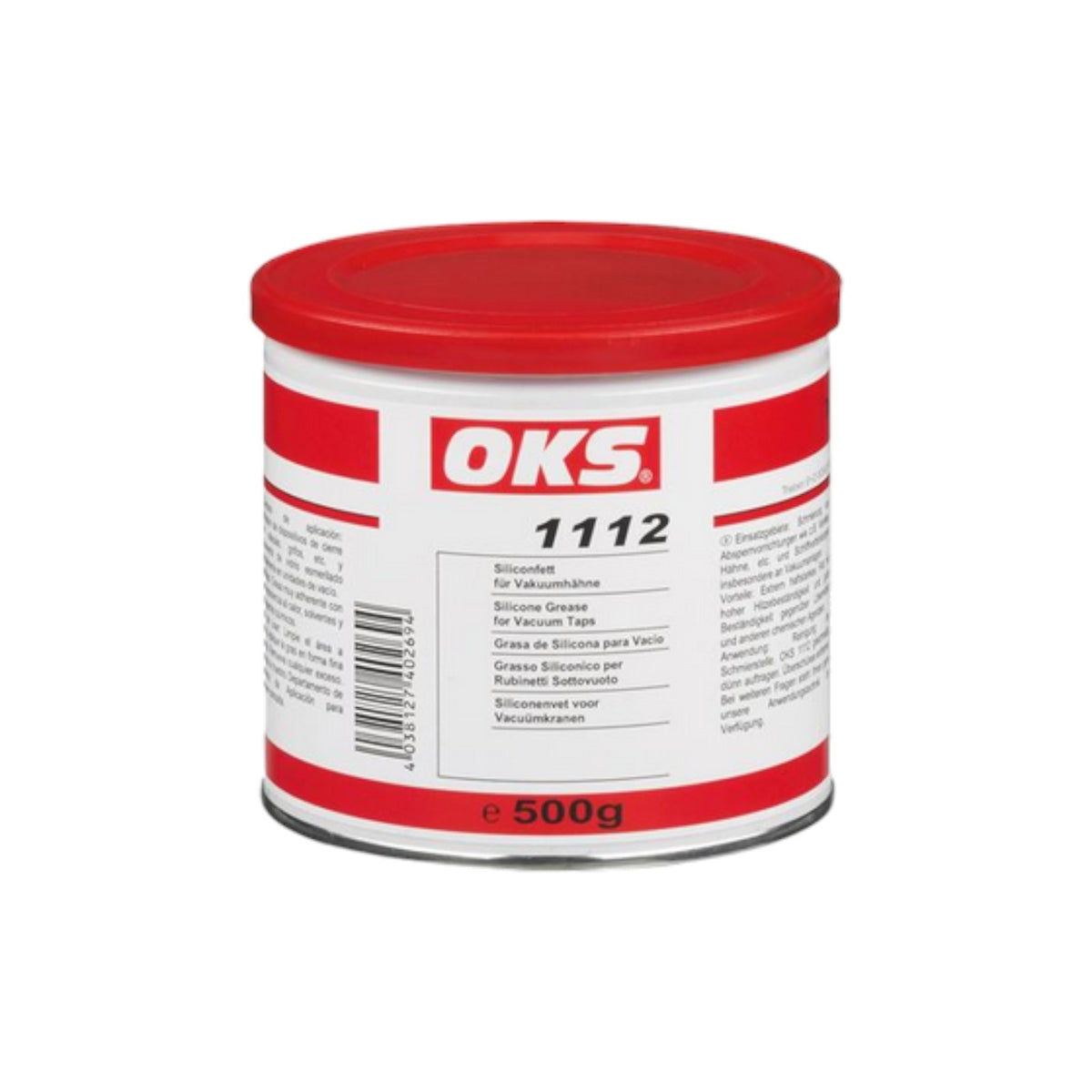 OKS 1112 | Silikonfett für Vakuum Hähne | 500g Dose