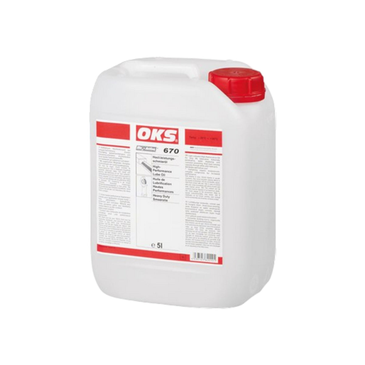 OKS 670 | Hochleistungs Schmieröl | 5 Liter Kanister (DIN 51)
