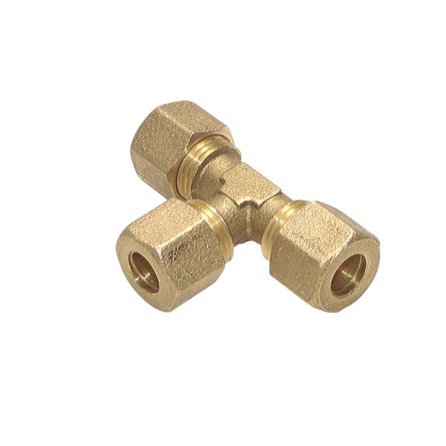 Klemmringverschraubung T-Form 16 (M22x1,5 mm) Messing