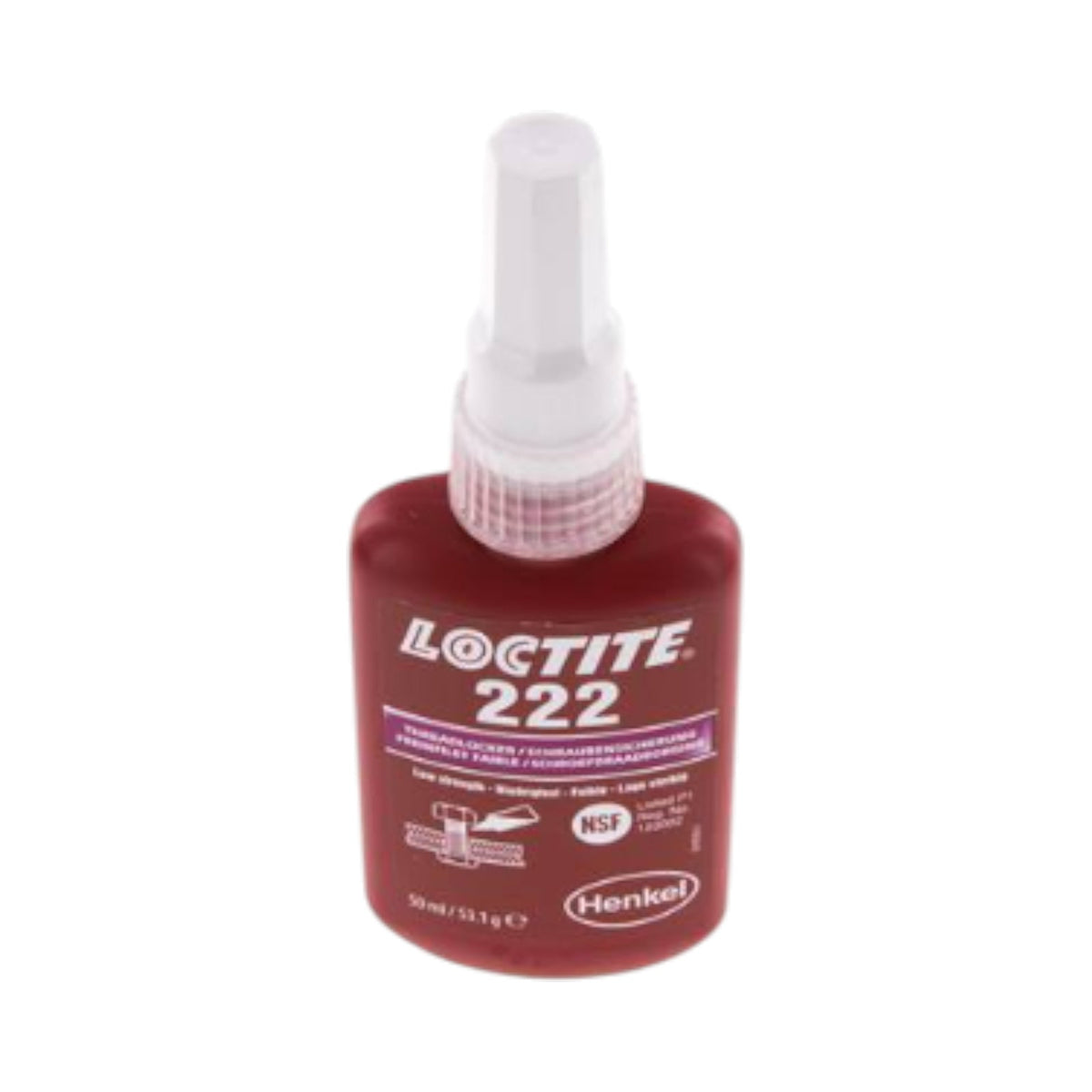 Henkel Loctite 222 Anaerobe Schraubensicherung niedrigfest  50 ml