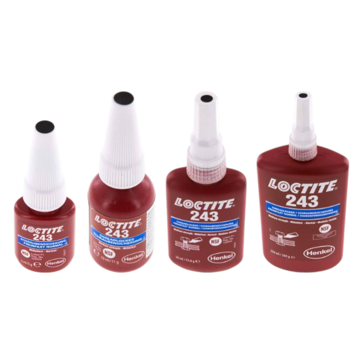 Henkel Loctite 243 Anaerobe Schraubensicherung mittelfest 10ml