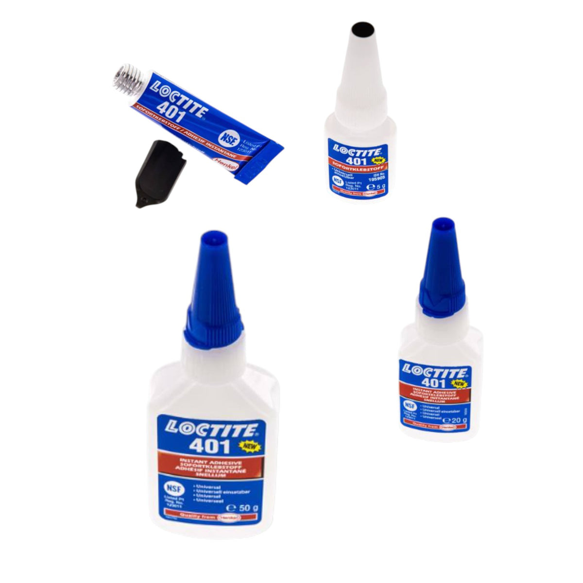 Henkel Loctite 401 Sekundenkleber Universal 500g