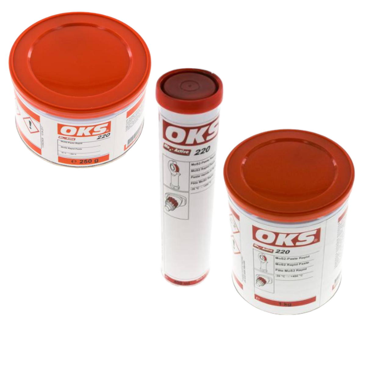 OKS 220 | MoS2 Paste Rapid | 400ml Kartusche