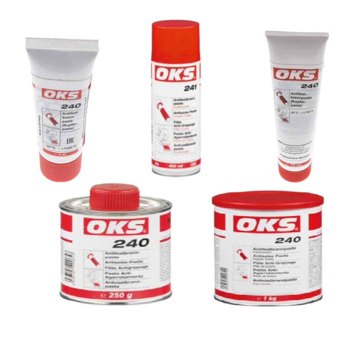 OKS 240 | Antifestbrennpaste | 75ml Tube