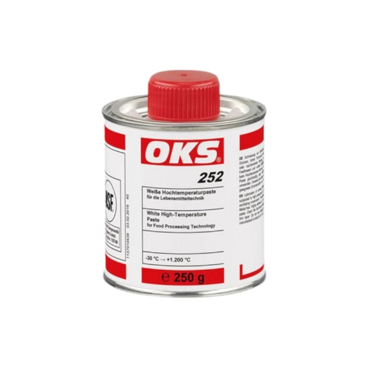 OKS 252 | Weiße Hochtemperaturpaste | 250g Pinseldose