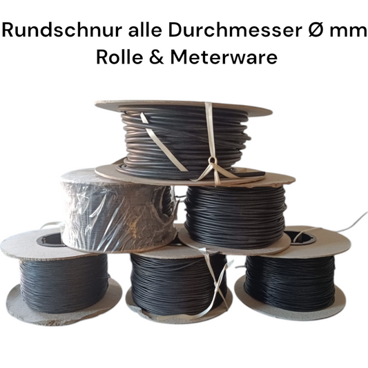 Rundschnur 1.50 mm NBR 70 | Rolle 400 Meter