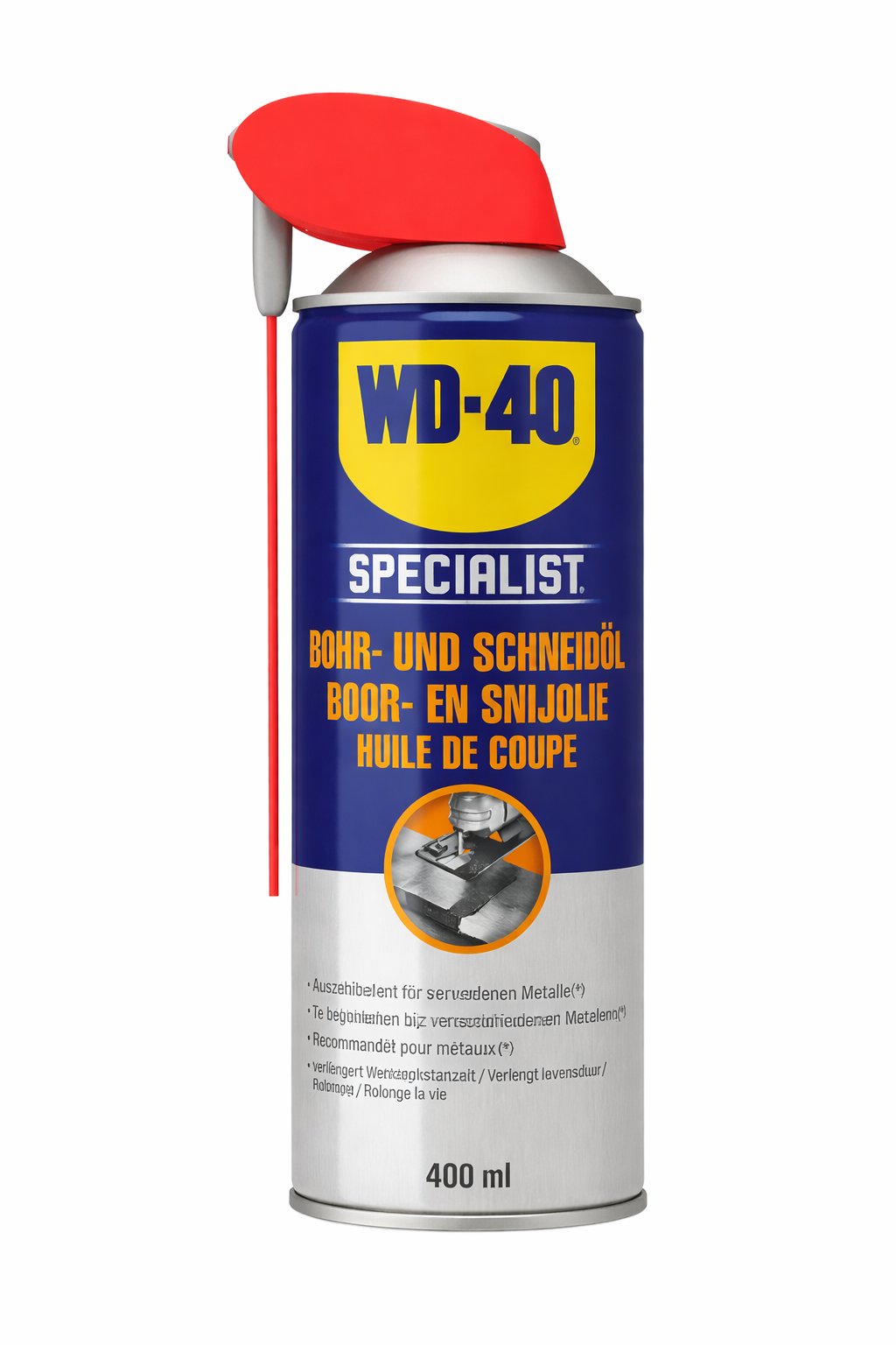 WD-40 | Bohr & Schneidöl Specialist | 400ml Smart Straw Spraydose