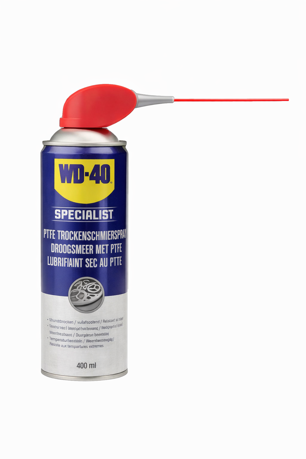 WD-40 | Trockenschmierspray Specialist | 400ml Smart Straw Spraydose