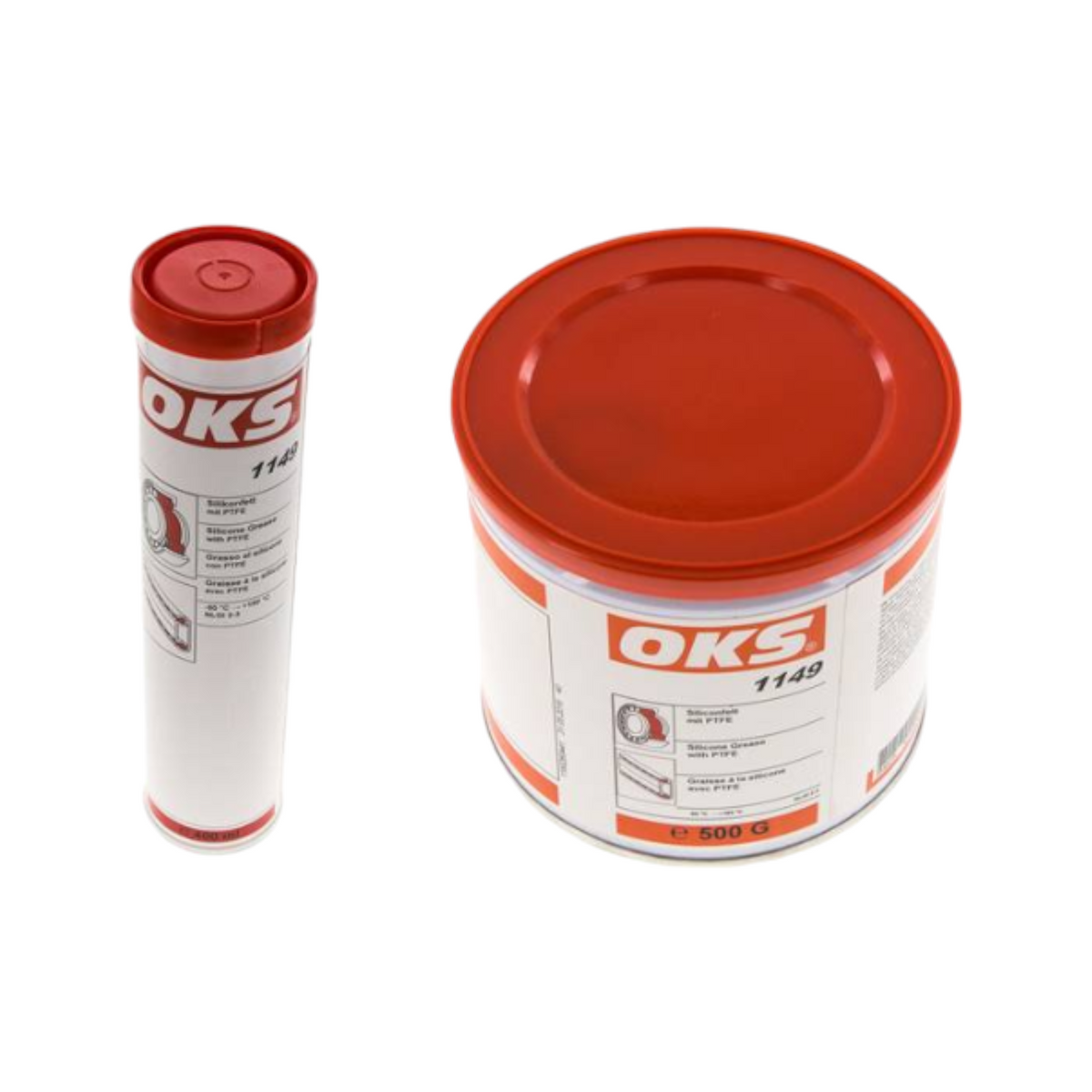 OKS 1149 | Langzeit Silikonfett mit PTFE | 25kg Hobbock