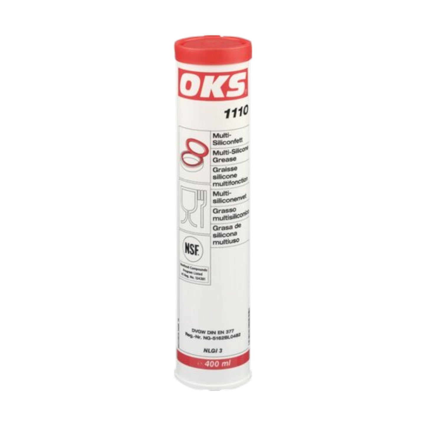 OKS 1110 | Multi Silikonfett (NSF H1) | 400ml Kartusche