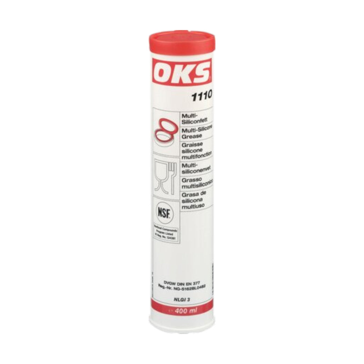 OKS 1110 | Multi Silikonfett (NSF H1) | 400ml Kartusche